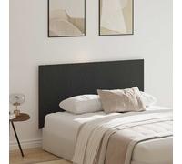 vidaXL Headboard Black Oak 160 x 1.5 x 80 cm Engineered Wood