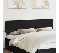 vidaXL Headboard Black Oak 180 cm Engineered wood