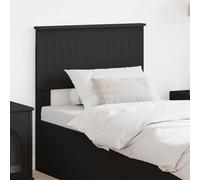 vidaXL Headboard Black Oak 75 cm Engineered wood
