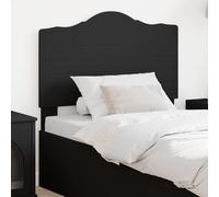 vidaXL Headboard Black Oak 90 cm Engineered wood
