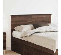 vidaXL Headboard Brown Oak 135 cm Engineered wood