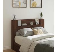 vidaXL Headboard Brown Oak 140 x 16.5 x 103.5 cm Engineered Wood