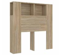 (sonoma oak) vidaXL Headboard Cabinet Indoor Bookcase Headboard Furniture Multi Colours