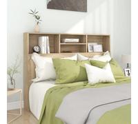 Vidaxl Headboard Cabinet Sonoma Oak 140X19X103.5 Cm Headboard Cabinets