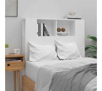 (white) vidaXL Headboard Cabinet Indoor Bookcase Headboard Furniture Multi Colours