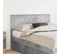 vidaXL Headboard Concrete Grey 120 cm Engineered wood
