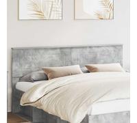vidaXL Headboard Concrete Grey 180 cm Engineered wood