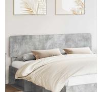 vidaXL Headboard Concrete Grey 200 cm Engineered wood