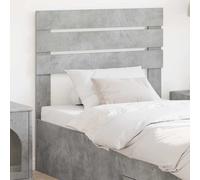 vidaXL Headboard Concrete Grey 90 cm Engineered wood