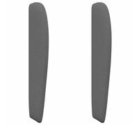 vidaXL Headboard Ear Dim Grey Fabric, Stylish Fabric Headboard, Modern Bedroom A