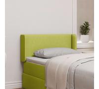 vidaXL Headboard Ear Green 40.5 x 40.5 x 4 cm Fabric