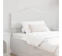 vidaXL Headboard Gloss White 100 cm Engineered wood