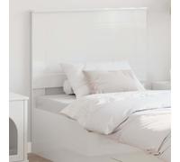 vidaXL Headboard Gloss White 75 cm Engineered Wood