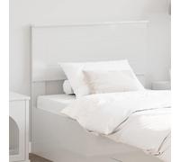 vidaXL Headboard Gloss White 80 cm Engineered wood
