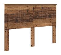 vidaXL Headboard with Headboard Old Wood 140 cm Engineered wood