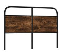 Headboard Bed Header Bedroom Bed Headboard Steel and Engineered Wood vidaXL
