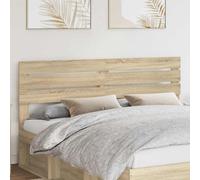 vidaXL Headboard Sonoma Oak 200 cm Engineered wood