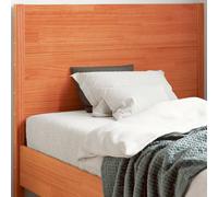 vidaXL Headboard Wax Brown 100 cm Solid Wood Pine