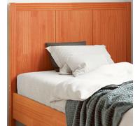 vidaXL Headboard Wax Brown 100 cm Solid Wood Pine