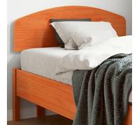 vidaXL Headboard Wax Brown 100 cm Solid Wood Pine