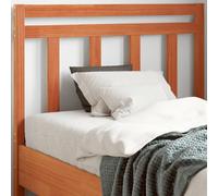 vidaXL Headboard Wax Brown 100 cm Solid Wood Pine