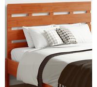 vidaXL Headboard Wax Brown 135 cm Solid Wood Pine