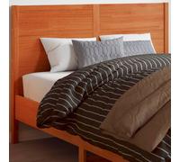 vidaXL Headboard Wax Brown 135 cm Solid Wood Pine