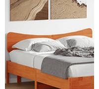 vidaXL Headboard Wax Brown 140 cm Solid Wood Pine
