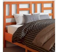 vidaXL Headboard Wax Brown 150 cm Solid Wood Pine