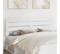 vidaXL Headboard White 200 cm Engineered wood