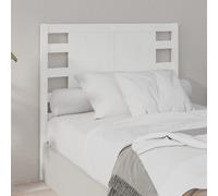 (white, 81 x 4 x 100 cm) vidaXL Solid Wood Pine Headboard Wooden Bedroom Bed Header Multi Colours/Sizes