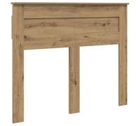 vidaXL Headboard with Headboard Artisan Oak 120 cm Engineered wood, Stylish Bedroom Decor, Modern Rectangular Headboard, Durable Wooden Bed Accessories, Functional Indoor Furniture Design