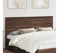 vidaXL Headboard with Headboard Brown Oak 180 cm Engineered wood