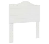 vidaXL Headboard Gloss White Engineered wood