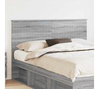 vidaXL Headboard with Headboard Grey Sonoma 150 cm Engineered wood