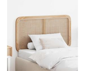 vidaXL Headboard with Headboard Natural 100 x 55 x 3 cm Rattan