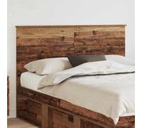vidaXL Headboard with Headboard Old Wood 140 cm Engineered wood