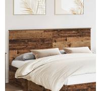 vidaXL Headboard with Headboard Old Wood 180 cm Engineered wood