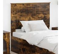 vidaXL Headboard with Headboard Smoked Oak 90 cm Engineered wood, Stylish Bedroom Accents, Contemporary Design, Modern Durability, Ergonomic Headboard, Comfortable Sleep Sanctuary