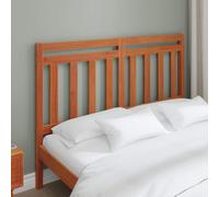 vidaXL Headboard with Headboard Wax Brown 145.5 x 100 cm