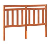 vidaXL Headboard with Headboard, Wax Brown, 165.5 x 100 cm, Modern Rectangular Headboard Made of Solid Pine Wood, Minimalist Bedroom Accessories, Durable Furniture Design for Your Home