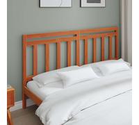 vidaXL Headboard with Headboard Wax Brown 185.5 x 100 cm