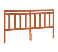 vidaXL Headboard with Headboard, Wax Brown, 185.5 x 100 cm, Modern Rectangular Headboard Made of Solid Pine Wood, Minimalist Bedroom Accessories, Durable Furniture Design for Your Home