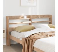 vidaXL Headboard with Shelves 150 cm Solid Wood Pine