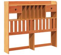Headboard with Storage Bedroom Bed Header Bed Headboard Solid Wood Pine vidaXL