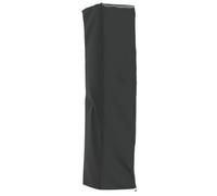 (58 x 58 x 228 cm) vidaxL Heater Cover Heater Protection Cover Pyramid Shaped Black 420D Oxford