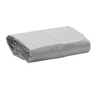 (grey, 2.4 m) vidaXL Tarpaulin Cover Ground Sheet Outdoor Waterproof Camping Tarp Cover