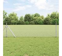 Hexagon Fence Silver 0.6 x 100 m Galvanised steel