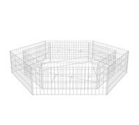 vidaXL Hexagonal Gabion Raised Bed 200x173x40 cm