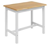 VidaXL High Bar Table EKAI Solid Pine Wood Dining Indoor Urban Loft Style Tall
